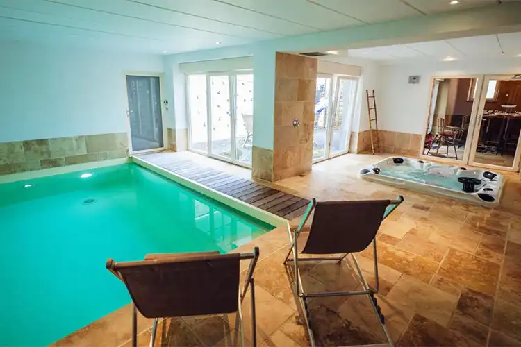 Les Gîtes de Sprimont - Le Cosy Vakantiehuis met zwembad, sauna en jacuzzi Belgische Ardennen